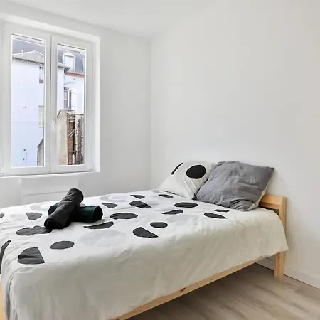 Signature Premium Modern Suite, Free Parking, Centre Lägenhet Mulhouse