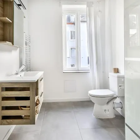 Signature Premium Modern Suite, Free Parking, Centre Mulhouse