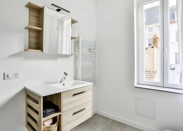 Daire Signature Premium Modern Suite, Free Parking, Centre Mulhouse
